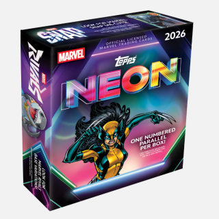 Συλλεκτικές Κάρτες Topps - 2026 Marvel - Neon Mega Box (10 Packs)