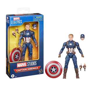 Φιγούρα Action Figure Hasbro - Legend Series - Marvel - Avengers: Endgame - Captain America (15cm)