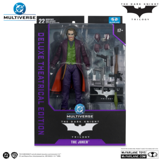 Φιγούρα McFarlane Toys Action Figure - DC Multiverse Deluxe Theatrical Edition - The Dark Knight Trilogy - The Joker (18cm)