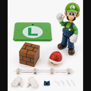Φιγούρα Figuarts Action Figure - Super Mario - Luigi (11cm)