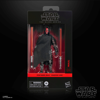 Φιγούρα Action Figure Hasbro - The Black Series - Star Wars - Maul - Shadow Lord - Maul (15cm)