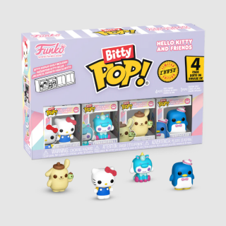 Φιγούρα Funko POP! Bitty 4-Pack Hello Kitty and Friends - Hello Kitty (Classic) / Cinnamoroll / Pompompurin and Chase Mystery