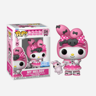 Φιγούρα Funko POP! My Melody (50th Anniversary) and Kuromi (20th Anniversary) - My Melody (with Toy) (Special Edition) #114