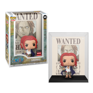 Φιγούρα Funko POP! Cover One Piece - Shanks (Wanted Poster) (Entertainment Expo 2024 Limited Edition) #1401 (Damaged Package)