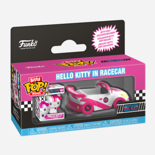 Φιγούρα Funko POP! Bitty Rides Hello Kitty and Friends - Hello Kitty in Racecar