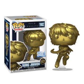 Φιγούρα Funko POP! Solo Leveling - Sung Jinwoo (Gold Chrome) (Anime of the Year 2025) (Special Edition) #1982 (with Hard Stack)