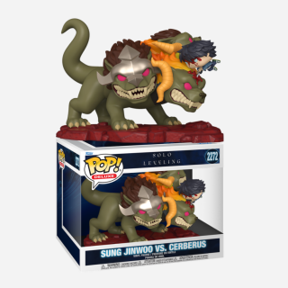 Φιγούρα Funko POP! Deluxe Solo Leveling - Sung Jinwoo Vs Cerberus #2272