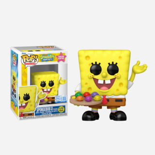Φιγούρα Funko POP! SpongeBob SquarePants - SpongeBob with Pretty Patties (Glows in the Dark) (Special Edition) #2312