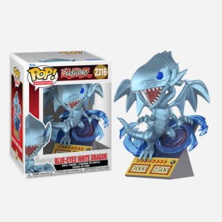 Φιγούρα Funko POP! Premium (12cm) Yu-Gi-Oh! - Blue-Eyes White Dragon (Card) #2316