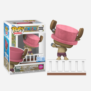 Φιγούρα Funko POP! One Piece - Straw Hat Pirates / Build-A-Scene - Tony Tony Chopper (Flocked) (Special Edition) #2332