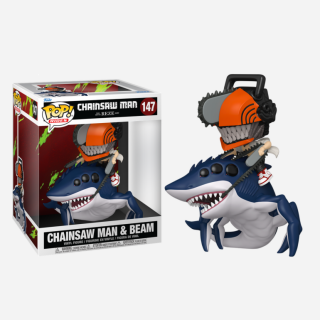Φιγούρα Funko POP! Rides Chainsaw Man - Reze Arc (2025) - Chainsaw Man and Beam #147