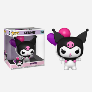 Φιγούρα Funko POP! Jumbo (25cm) Hello Kitty and Friends - Kuromi (with Balloons) #158