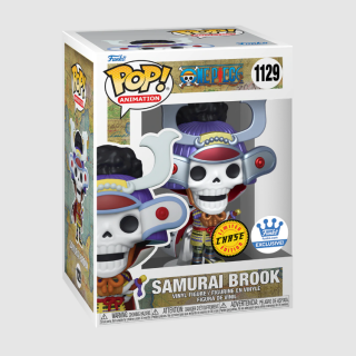 Φιγούρα Funko POP! One Piece - Samurai Brook (Mettalic) (Funko Exclusive) (Chase) #1129
