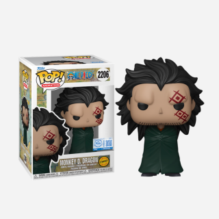 Φιγούρα Funko POP! One Piece - Monkey D. Dragon (Special Edition) (Chase) #2206 (1+1 Pack)