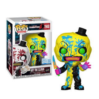 Φιγούρα Funko POP! Terrifier 3 - Art the Clown (with Knife) (Bloody) (Special Edition) (Black Light Chase) #1948 (1+1 Pack)