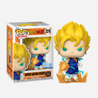Φιγούρα Funko POP! Dragon Ball Z - Super Saiyan Vegito (Powering Up) (Glow Chase) (Special Edition) #2218 (1+1 Pack)
