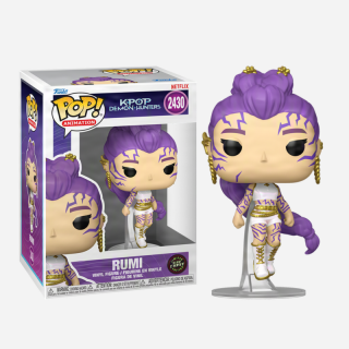 Φιγούρα Funko POP! K-Pop Demon Hunters - Rumi (What it Sounds Like) (Glow Chase) #2430 (1+1 Pack)
