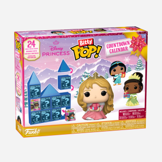 Funko Bittty POP! 24-Day Countdown Calendar - Disney - Princess - Buildable Castle