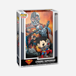 Φιγούρα Funko POP! Comic Covers DC Heroes - Reign of the Supermen - Cyborg Superman #21