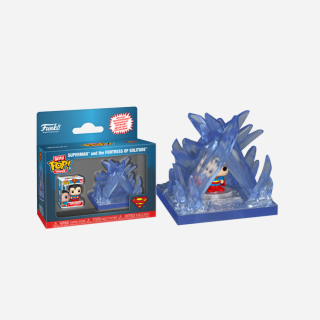 Φιγούρα Funko POP! Bitty Town DC Heroes - Superman - Superman and Fortress of Solitude