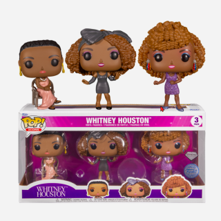 Φιγούρα Funko POP! 3-Pack Icons - Whitney Houston (Diamond Collection) (Special Edition)