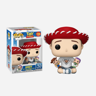 Φιγούρα Funko POP! Disney - Toy Story (30th Anniversary) - Andy (with Woody and Buzz) #1596
