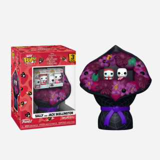 Φιγούρα Funko POP! Bitty Bouquet Disney - The Nightmare Before Christmas - Sally and Jack Skellington (Valentine)