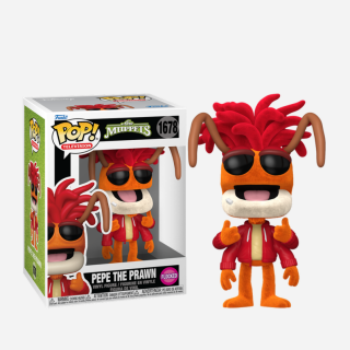 Φιγούρα Funko POP! The Muppets - Pepe the Prawn (Flocked) #1678 