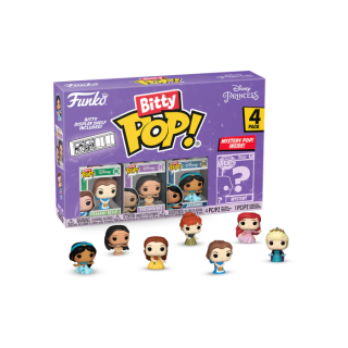 Φιγούρα Funko POP! Bitty 4-Pack Disney Princess - Peasant  Belle / Pocahontas / Jasmine and Chase Mystery