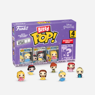 Φιγούρα Funko POP! Bitty 4-Pack Disney Princess - Cinderella / Snow White / Aurora and Chase Mystery