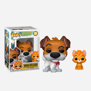 Φιγούρα Funko POP! Disney - Oliver and Company - Dodger with Oliver #1705