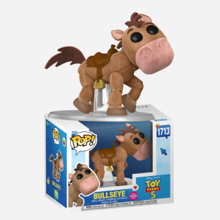 Φιγούρα Funko POP! Premium (12cm) Disney - Toy Story 5 - Bullseye (Flocked) #1713