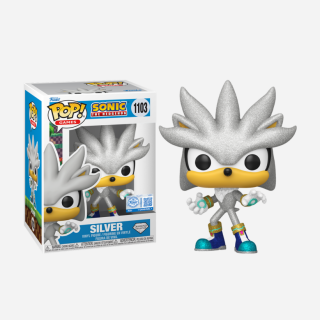 Φιγούρα Funko POP! Sonic the Hedgehog - Silver (Diamond Collection) (Special Edition) #1103