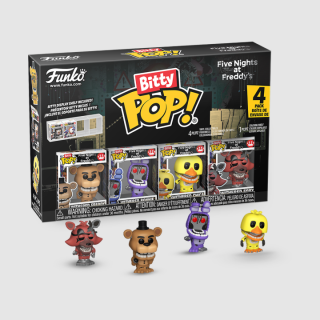 Φιγούρα Funko POP! Bitty 4-Pack Five Nights at Freddy's (FNAF) - Withered Freddy / Bonnie / Chica / Foxy