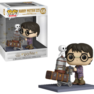 Φιγούρα Funko POP! Deluxe Harry Potter - Harry Potter pushing Trolley #135