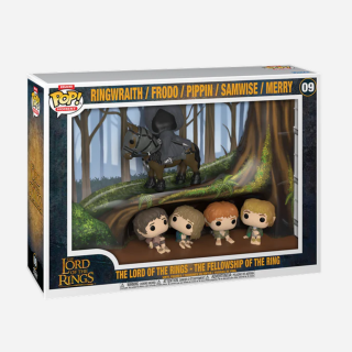 Φιγούρα Funko POP! Deluxe Moment Lord of the Rings - The Fellowship of The Ring - Ringwraith / Frodo / Pippin / Samwise / Merry #09