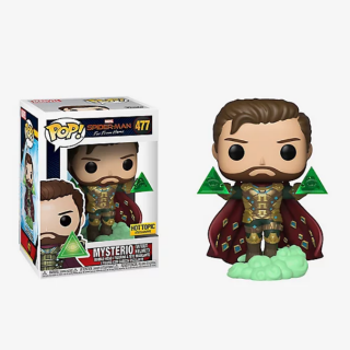 Φιγούρα Funko POP! Marvel - Spider-Man - Far From Home - Mysterio (without Helmet) (Hot Topic Exclusive) #477 (Damaged Package)