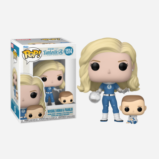 Φιγούρα Funko POP! Marvel - Fantastic Four - First Steps (2025) - Invisible Woman and Franklin #1514