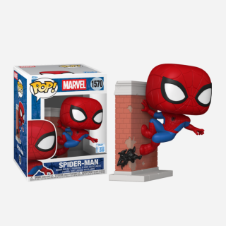 Φιγούρα Funko POP! Premium (12cm) Marvel Comics - Spider-Man (Leaning) (Special Edition) #1570