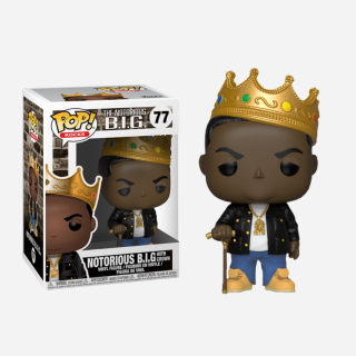 Φιγούρα Funko POP! Rocks - The Notorious B.I.G. - Notorious B.I.G. with Crown #77