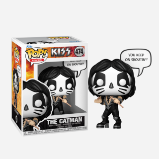 Φιγούρα Funko POP! Rocks - Kiss - The Catman (Sayings - You keep on Shoutin!) #474