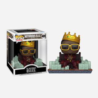 Φιγούρα Funko POP! Deluxe Rocks - Notorious B.I.G. - The Notorious B.I.G. (on Throne) #489