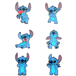 Loungefly Mystery Enamel Pin - Disney - Lilo and Stitch - Funny Face (Random)