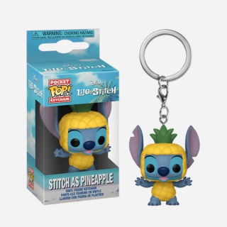 Μπρελόκ Φιγούρα Funko Pocket POP! Keychain Disney - Lilo and Stitch - Stich as Pineapple