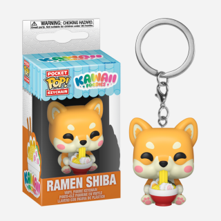 Μπρελόκ Φιγούρα Funko Pocket POP! Keychain Kawaii Foodies - Ramen Shiba