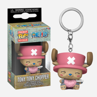 Μπρελόκ Φιγούρα Funko Pocket POP! Keychain One Piece - Tony Tony Chopper (with Cotton Candy)