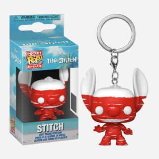 Μπρελόκ Φιγούρα Funko Pocket POP! Keychain Disney - Lilo and Stitch - Stich (Red and White) (Special Edition)