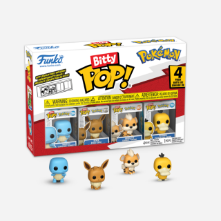 Φιγούρα Funko POP! Bitty 4-Pack Pokemon - Squirtle / Eevee / Growlithe / Psyduck