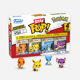 Φιγούρα Funko POP! Bitty 4-Pack Pokemon - Charmander / Jolteon / Lapras / Rattata