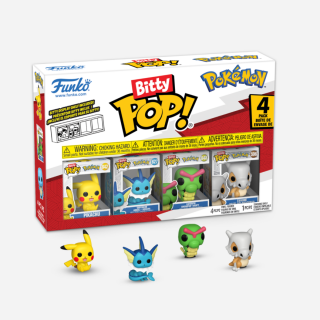 Φιγούρα Funko POP! Bitty 4-Pack Pokemon - Pikachu / Vaporeon / Caterpie / Cubone